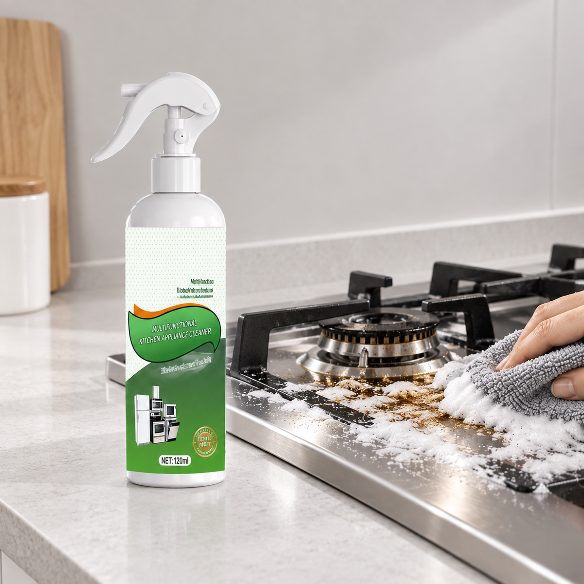 Multifunctional Kitchen Foam Cleaner