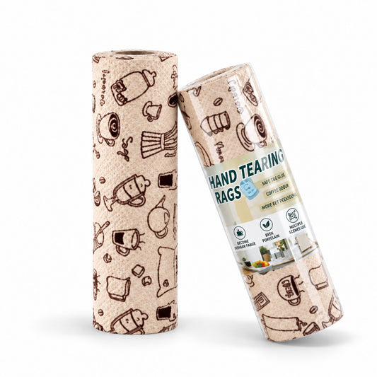 Thick Microfiber Tearable Cleaning Cloth Roll
