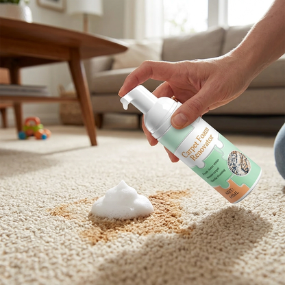 Carpet and Fabric Cleaning Foam